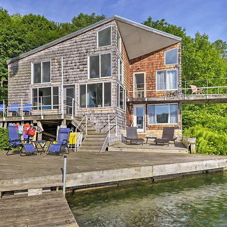 Waterfront Deruyter Home With Private Dock! New Woodstock Ngoại thất bức ảnh
