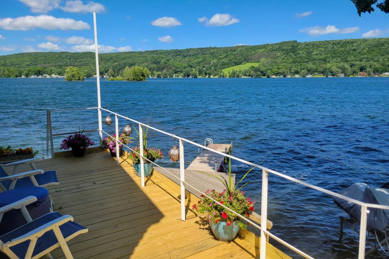 Waterfront Deruyter Home With Private Dock! New Woodstock Ngoại thất bức ảnh