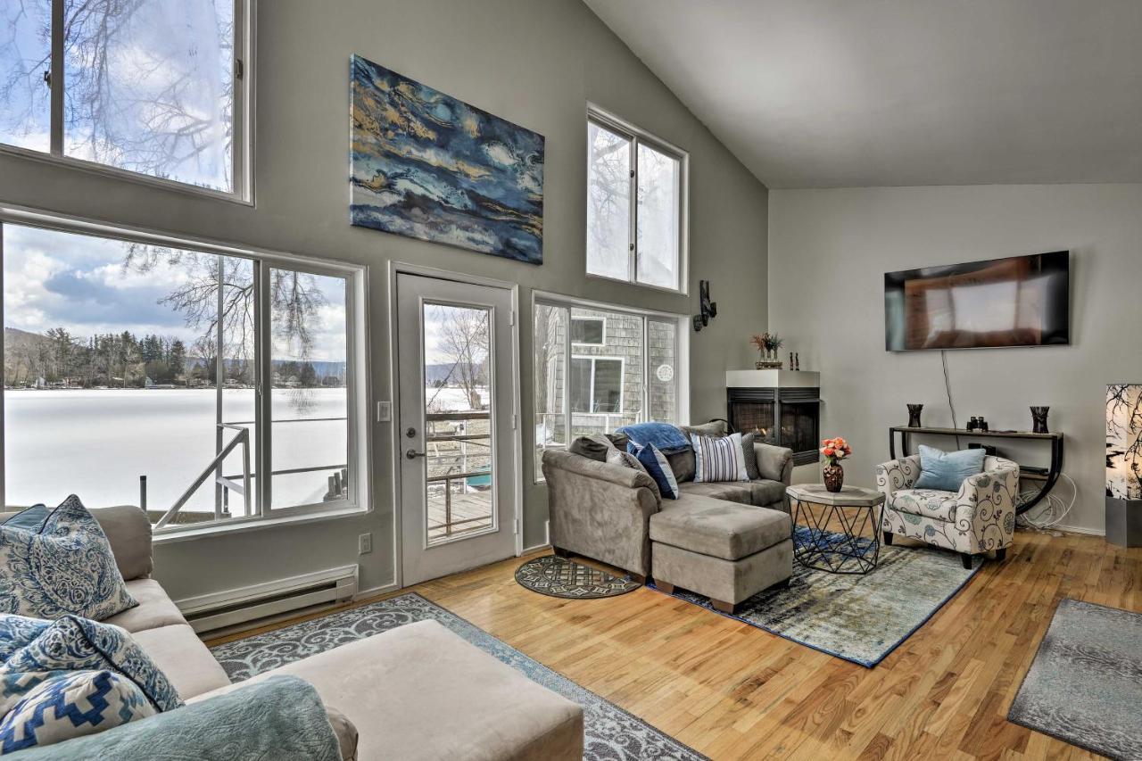 Waterfront Deruyter Home With Private Dock! New Woodstock Ngoại thất bức ảnh