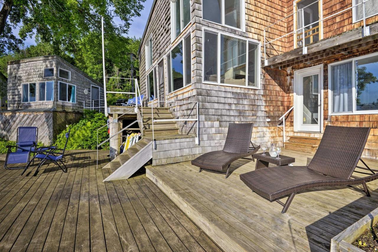 Waterfront Deruyter Home With Private Dock! New Woodstock Ngoại thất bức ảnh